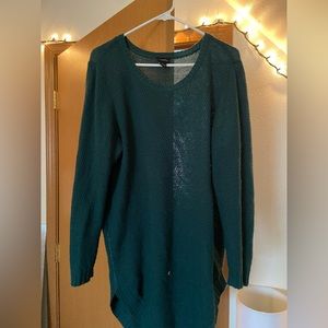 Green/teal long sweater
